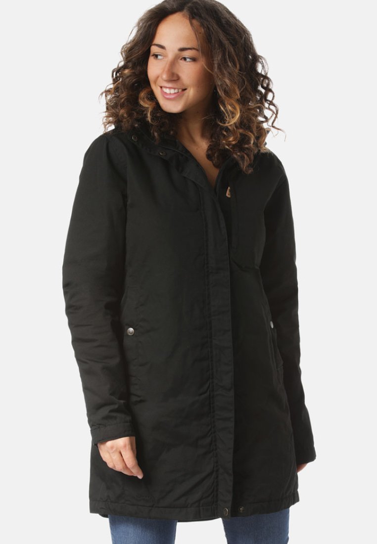 Fjällräven Kiruna Padded Parka W i svart