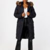 Chiara Forthi Daniela Long Down Jacket Black 34