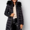 Chiara Forthi Madesimo Long Down Jacket Black 34