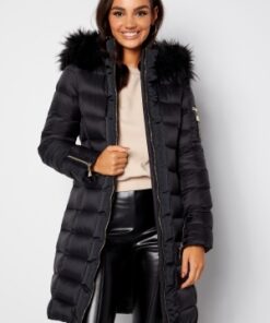 Chiara Forthi Madesimo Long Down Jacket Black 34