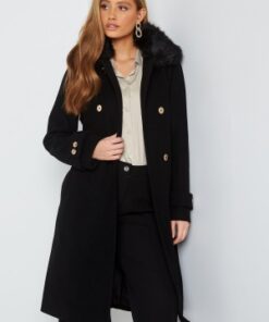 Hollies Margo Coat Black/Black 34