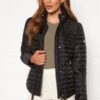 Michael Michael Kors Belted Puffer Jacket Black L