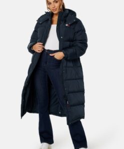 TOMMY JEANS Alaska Long Puffer C87 Twilight Navy XS