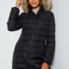 TOMMY JEANS Essential Hooded Down Coat BDS Black L