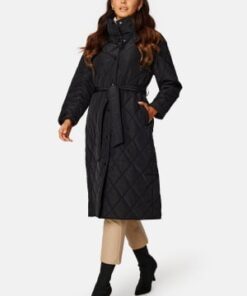 GANT Quilted Coat 19 EBONY BLACK XL