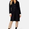 GANT Wool Blend Tailored Coat 19 EBONY BLACK L