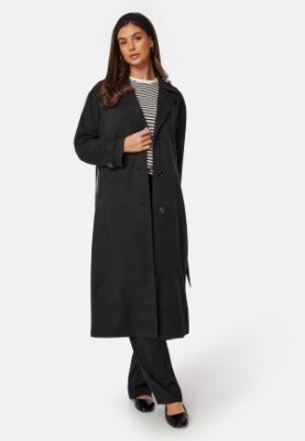 ONLY Onlline X-Long Trenchcoat Black L