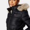 TOMMY JEANS Basic Hooded Down Jacket BDS Black M