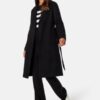 VERO MODA Vmfortuneaya Long Coat Black L